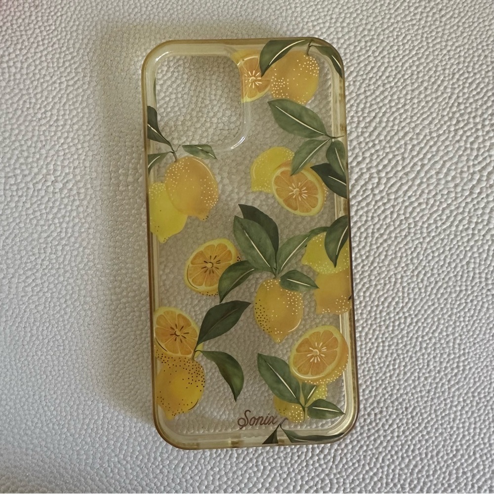 Sonic Lemon IPhone 12 Pro case